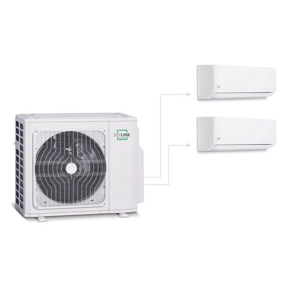 Remko Multisplit-Klimagerät Set DXM 501 inkl. 2x DXW 261 Hitline Inverter, R32
