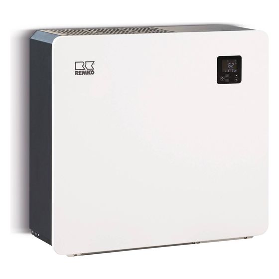 Remko ETF Stationärer Luftentfeuchter Wandmontage ETF 650-S Inverter, R32, 60L pro Tag