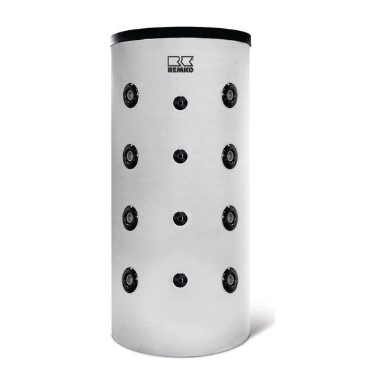 Remko Kühlwasserpufferspeicher und Heizwasserpufferspeicher KPS 203 200L B