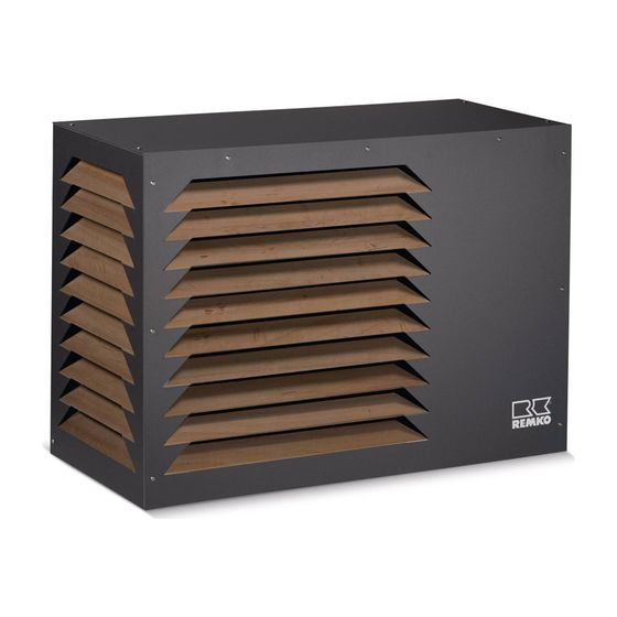 Remko Designhaube RDH 53 für Außengeräte bis 5,3kW, Camura