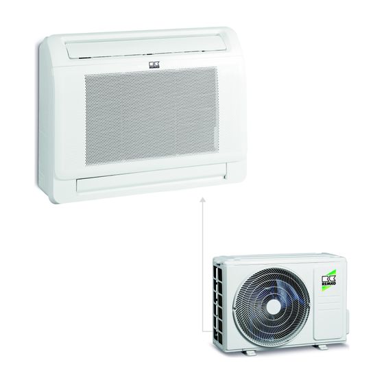 Remko Monosplit-Klimagerät RWT 525 DC Set Wandtruhe Inverter, R32, 5,0kW Kühlen, 5,3kW Heizen