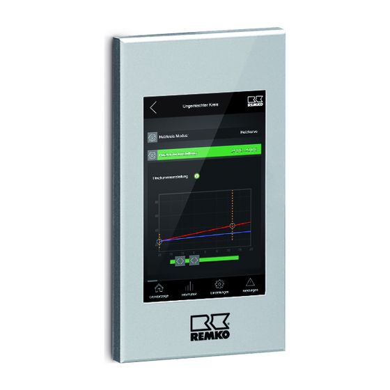 Remko Fernbedienung Smart-Control mit Touchdisplay Version 2021