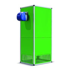 Remko Warmluft-Heizsystem VRS 100 C, 94kW, 7500m3/h, stehend 50Pa inkl. Brenner und Haube... REMKO-380106 4026415170929 (Abb. 1)
