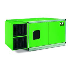 Remko Warmluft-Heizsystem VRS 25 EN, liegend rechts 170Pa, 28kW, 3920m3/h... REMKO-379026 4026415171735 (Abb. 1)
