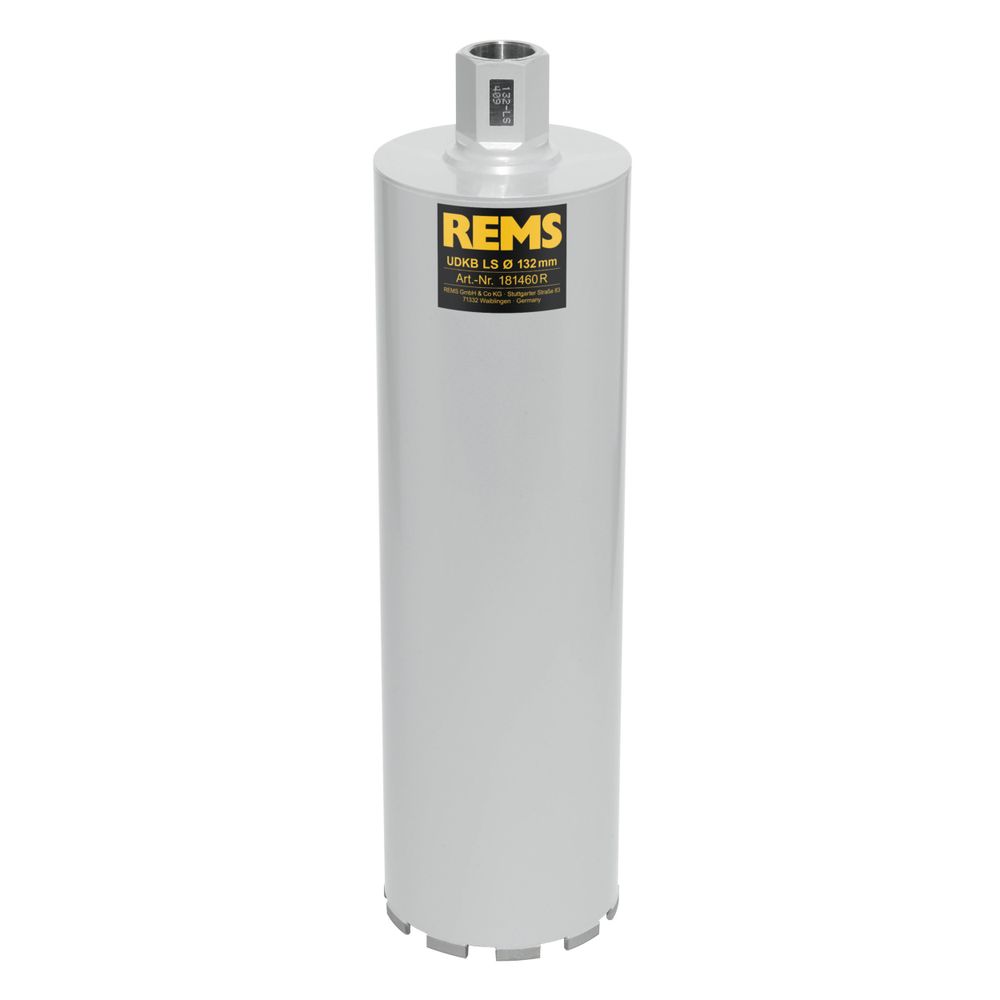 REMS Universal Diamant Kernbohrkronen LS 132x420 UNC 1 1 Viertel... REMS-181460R 4039976100656 (Abb. 1)