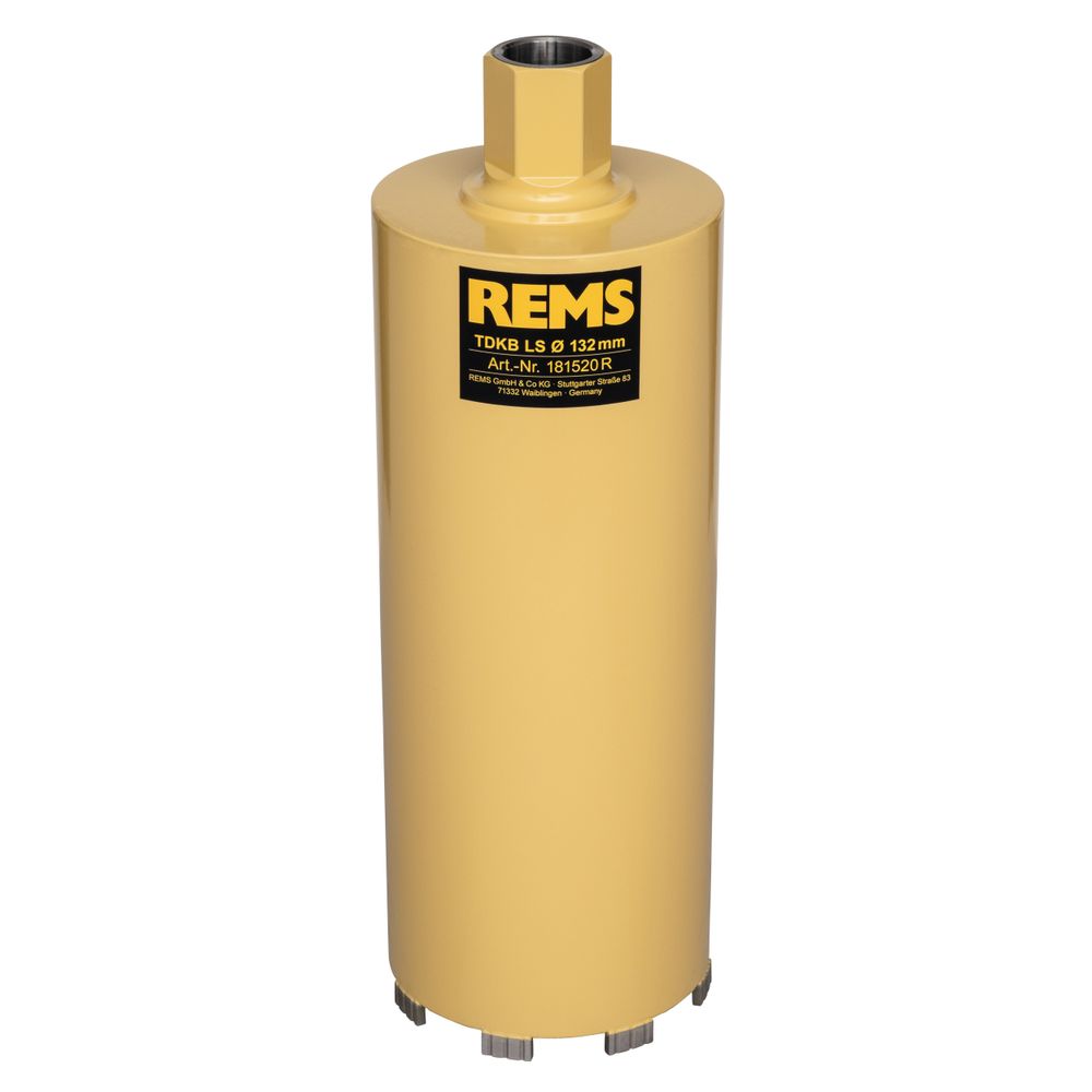 REMS Trocken Diamant Kernbohrkronen LS 132x320 UNC einviertel... REMS-181520R 4039976261715 (Abb. 1)