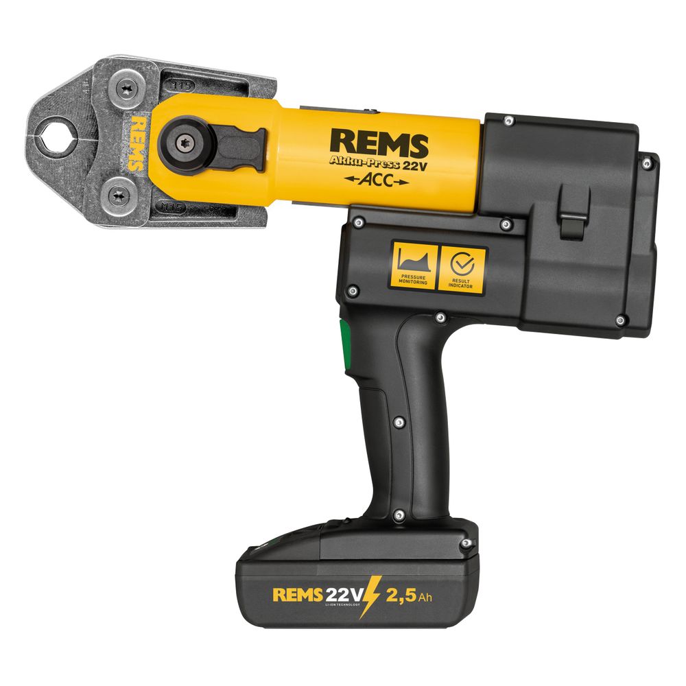 REMS Akku Press 22 Volt ACC R220 Basic Pack L Boxx für Pressverbindungen D 10-108 mm 3... REMS-576011R220 4039976168557 (Abb. 2)