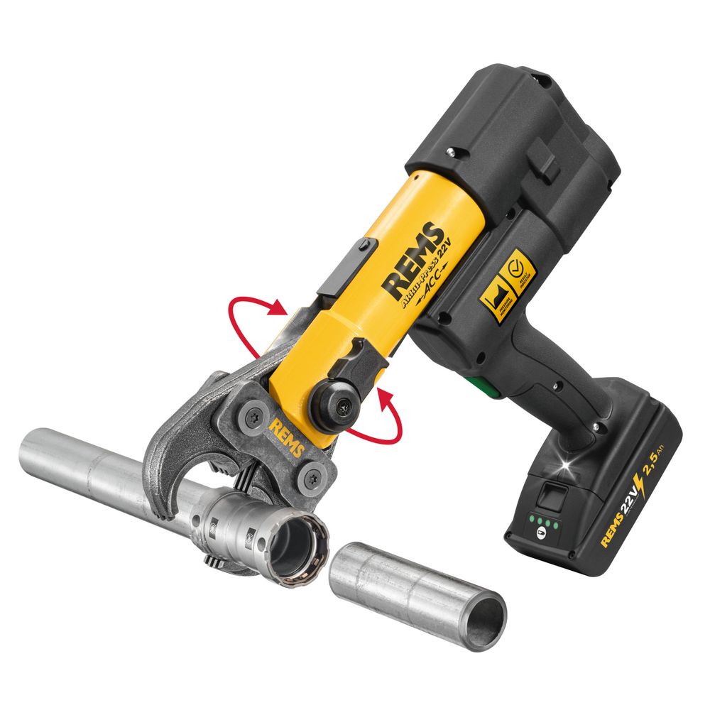 REMS Akku Press 22 Volt ACC R220 Basic Pack L Boxx für Pressverbindungen D 10-108 mm 3... REMS-576011R220 4039976168557 (Abb. 5)