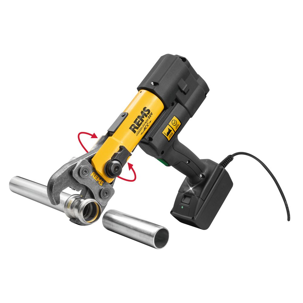 REMS Akku Press 22 Volt ACC R220 Basic Pack L Boxx für Pressverbindungen D 10-108 mm 3... REMS-576011R220 4039976168557 (Abb. 6)