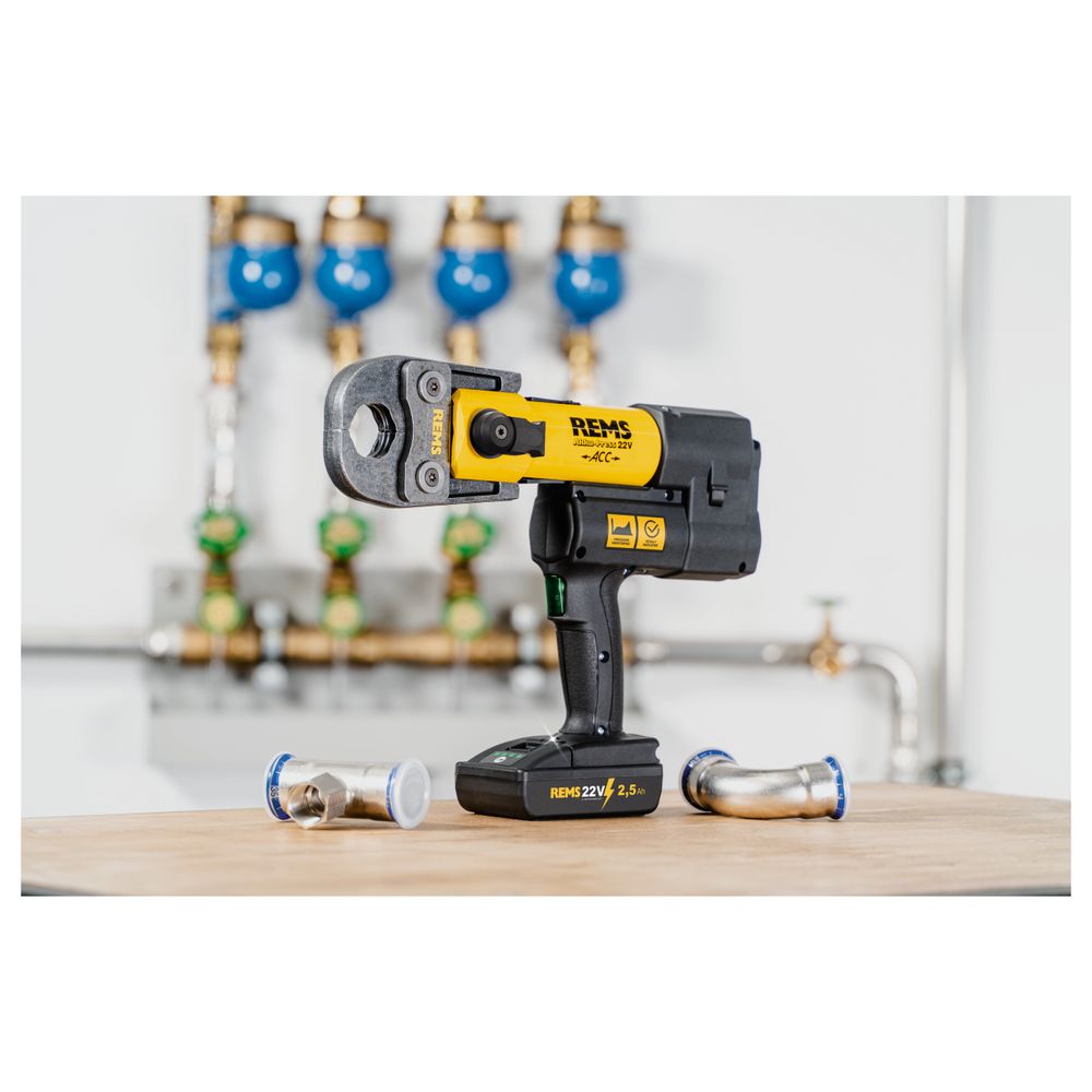 REMS Akku Press 22 Volt ACC R220 Basic Pack L Boxx für Pressverbindungen D 10-108 mm ... REMS-576011R220 4039976168557 (Abb. 22)