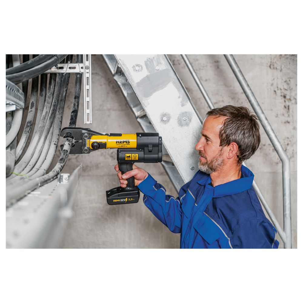 REMS Akku Press 22 Volt ACC R220 Basic Pack L Boxx für Pressverbindungen D 10-108 mm ... REMS-576011R220 4039976168557 (Abb. 14)