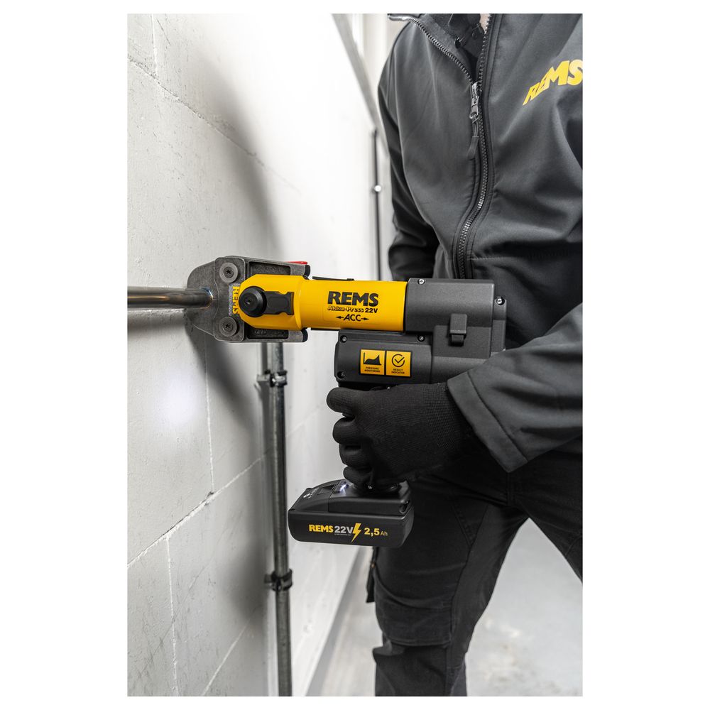 REMS Akku Press 22 Volt ACC R220 Basic Pack L Boxx für Pressverbindungen D 10-108 mm ... REMS-576011R220 4039976168557 (Abb. 20)