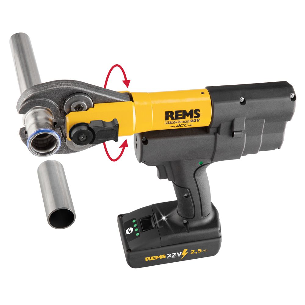 REMS Mini-Press 22 Volt ACC Basic-Pack L Boxx... REMS-578014R220 4039976152594 (Abb. 4)