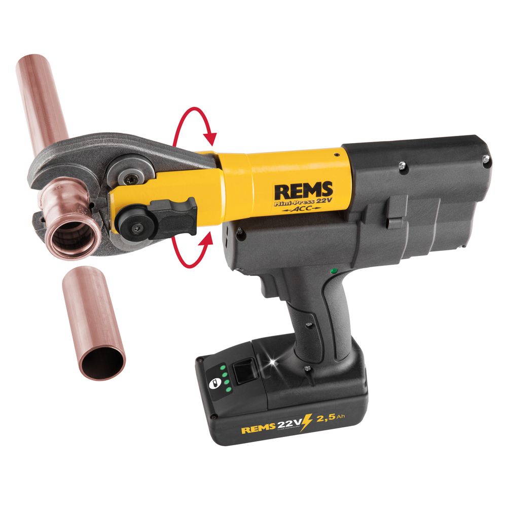 REMS Mini-Press 22 Volt ACC Basic-Pack L Boxx... REMS-578014R220 4039976152594 (Abb. 5)