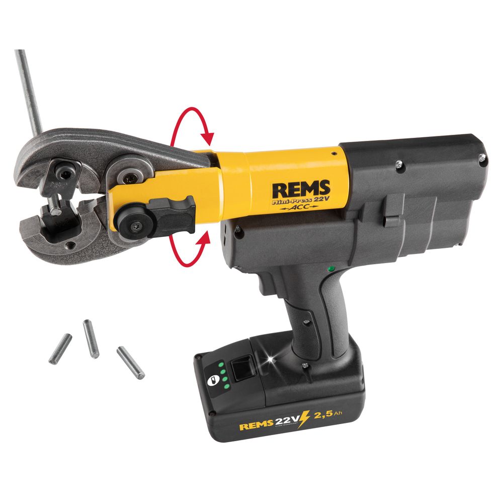 REMS Mini-Press 22 Volt ACC Basic-Pack L Boxx... REMS-578014R220 4039976152594 (Abb. 6)