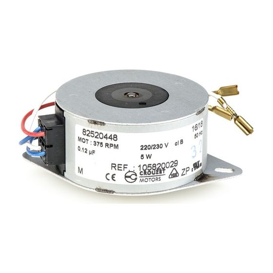 Resideo Synchronmotor 030000345 für Antriebe VMM20/VMM30, 230 V AC