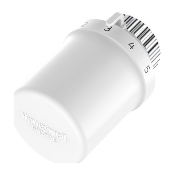 Resideo Thermostatregler Thera-6 weiß, 1-28 Grad C, DA-Anschluss