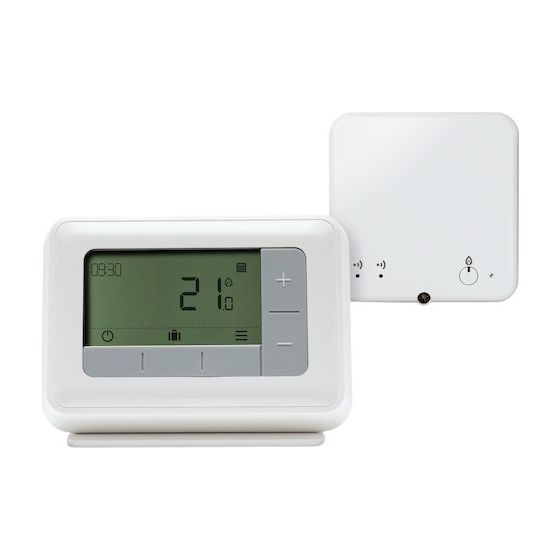 Resideo Raumthermostat T4R per Funk auf Empfängerbox