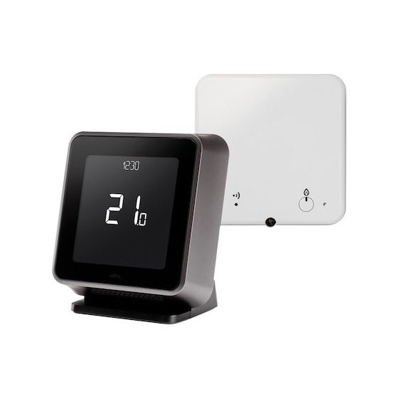 Resideo Raumthermostat T6R Smart Home m. Funk-Empf.-box anthrazit