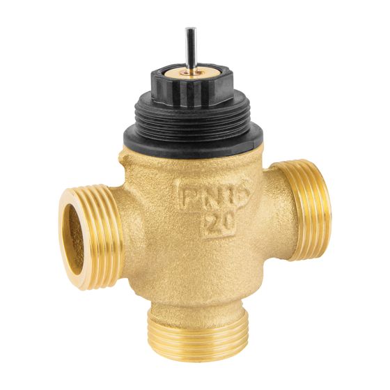 Resideo 3-Wege-Regelventil VXE, PN 16 DN 15, Kvs 2,5, flach dichtend, stetig