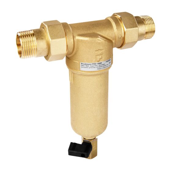 Resideo Feinfilter MiniPlus FF06 Messing AAM, R 1