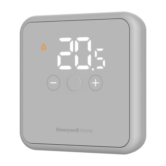 Resideo Raumthermostat DT4 verdrahtet, An/Aus, Grau