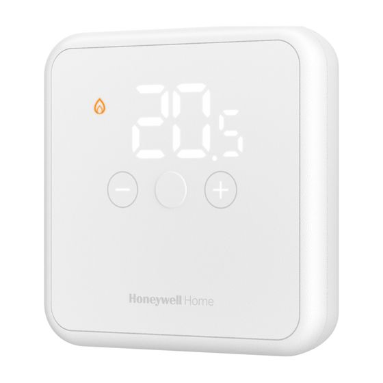 Resideo Temperaturwähler mit Fühler DT4M verdrahtet, OpenTherm Smart Power, Weiß