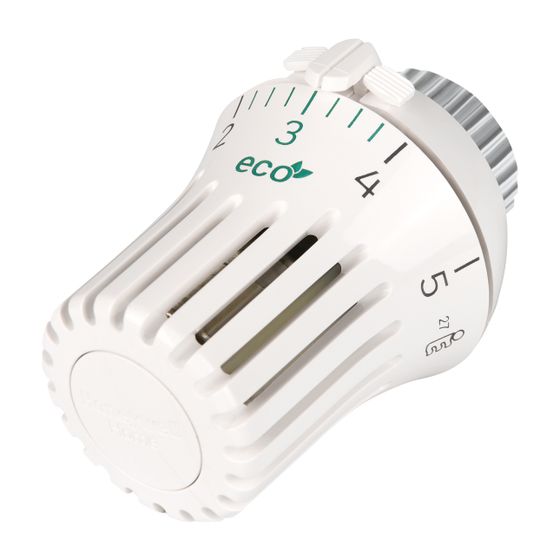 Resideo Thermostatregler Thera-30, 1-28 Grad C, M30x1,5mm, Weiß