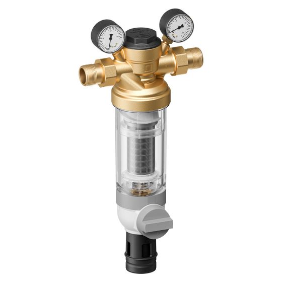 Resideo Hauswasser-Feinfilter F76S 0,1mm, bleifrei, Tülle 1