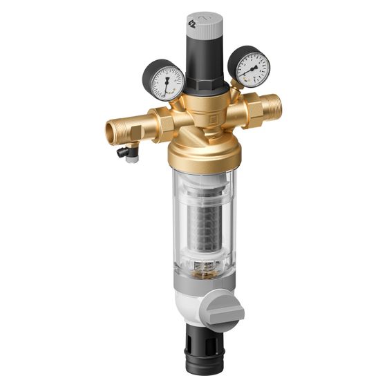 Resideo Hauswasserstation HS10S, 0,1mm, bleifrei, Tülle 3/4