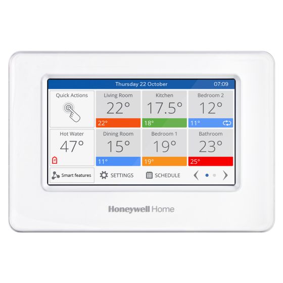 Resideo evohome Mehrzonen-Regler, für Heizung und Kühlung