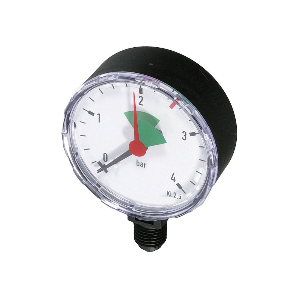 Resideo Manometer MF 126 0-4 bar, 63mm, Anschluss unten G 1/4... RESIDEO-MF126-A4 4019837032401 (Abb. 1)