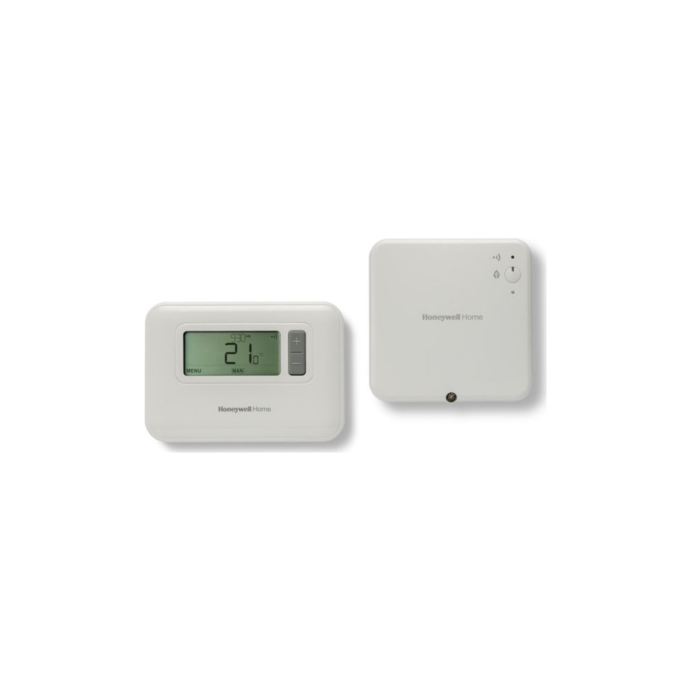 Resideo Raumthermostat T3R drahtlos, Empfängerbox mit Schaltkontakt... RESIDEO-Y3H710RF0067 5025121380522 (Abb. 1)