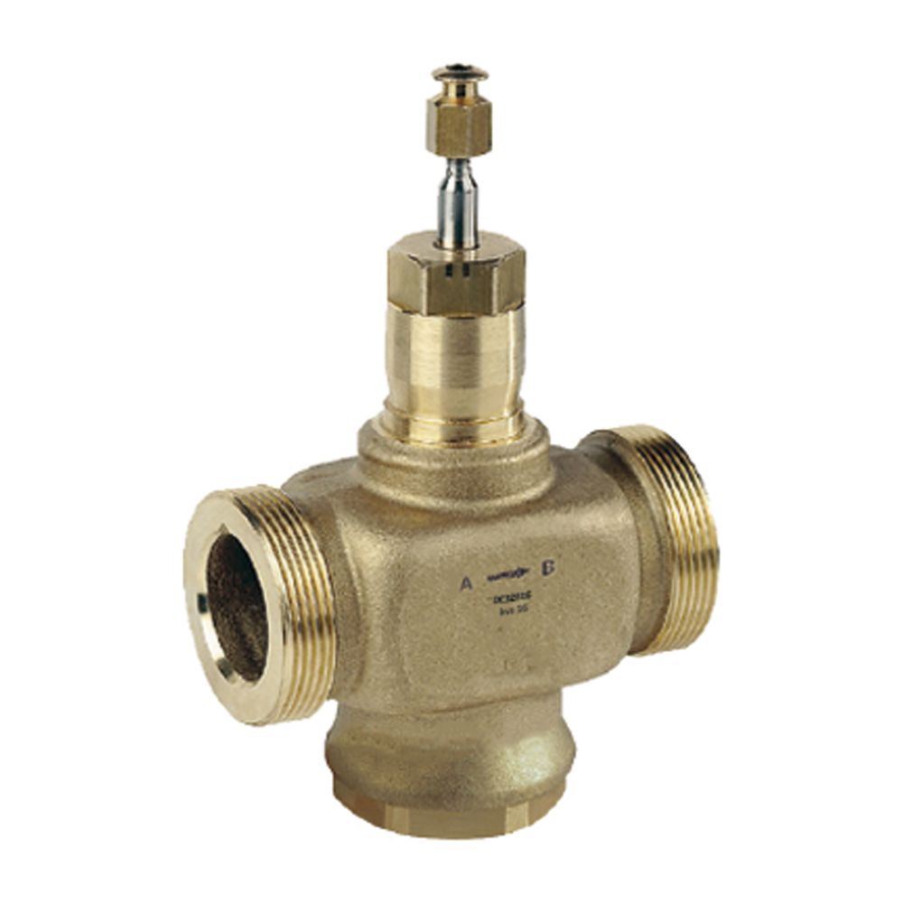 Resideo 2-Wege-Ventil DE, Messing, PN 16, AG, DN 15, Kvs 0,63... RESIDEO-DE15B0.63 5059087014948 (Abb. 1)