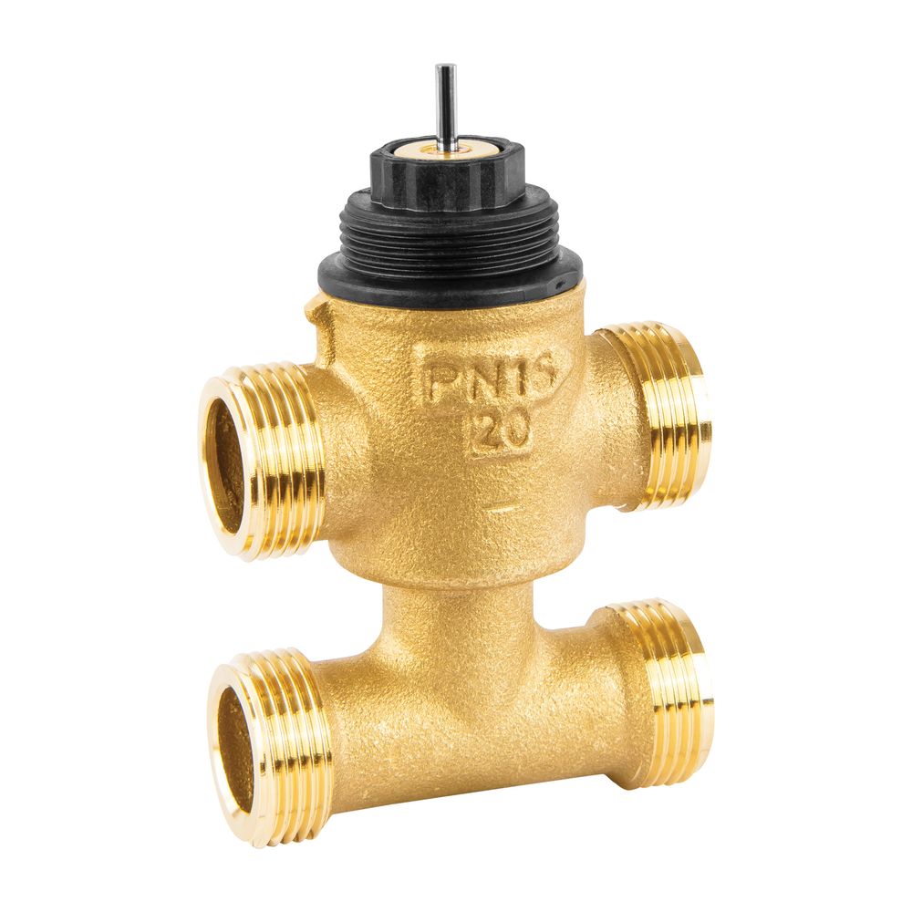 Resideo 3-Wege-Ventil VYE, PN 16 DN 15, Kvs 1,6, flach dichtend, Auf/Zu... RESIDEO-VYE15B1.6OF 5059087014641 (Abb. 1)