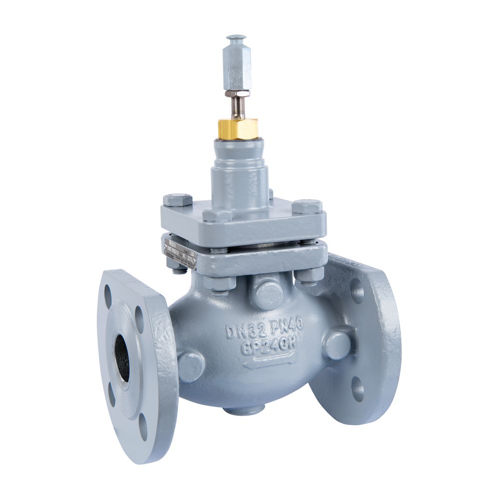 Resideo 2-Wege-Ventil DF-D, Stahlguss, PN 40, Flansch DN 15, Kvs 1,0... RESIDEO-DF15D1.0-SV 5059087020093 (Abb. 1)