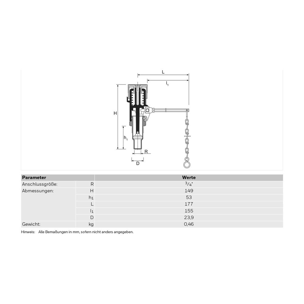 Resideo Feuerungsregler FR124 Kunststoff, 3/4 ", A... RESIDEO-FR124-3/4A 4019837022747 (Abb. 4)