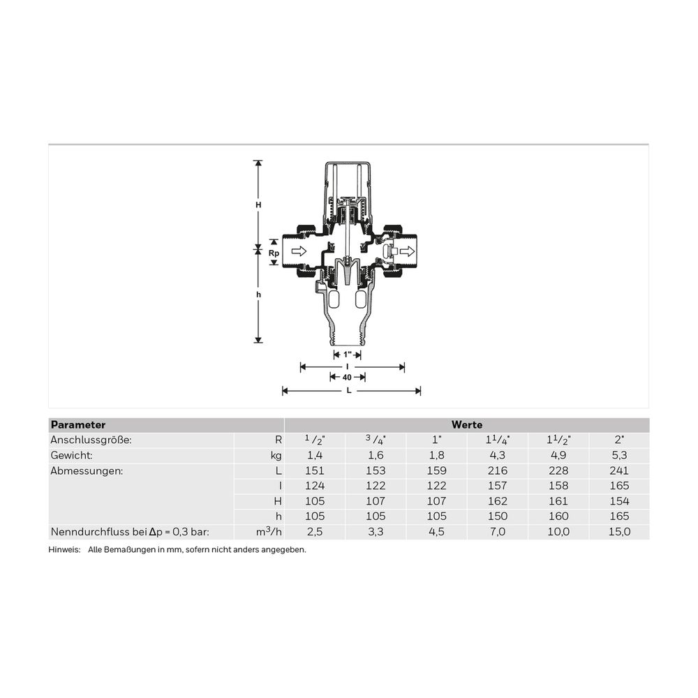 Resideo Rohrtrenner R295 EA1, Rotguss C, 2"... RESIDEO-R295-2C 4019837004781 (Abb. 4)