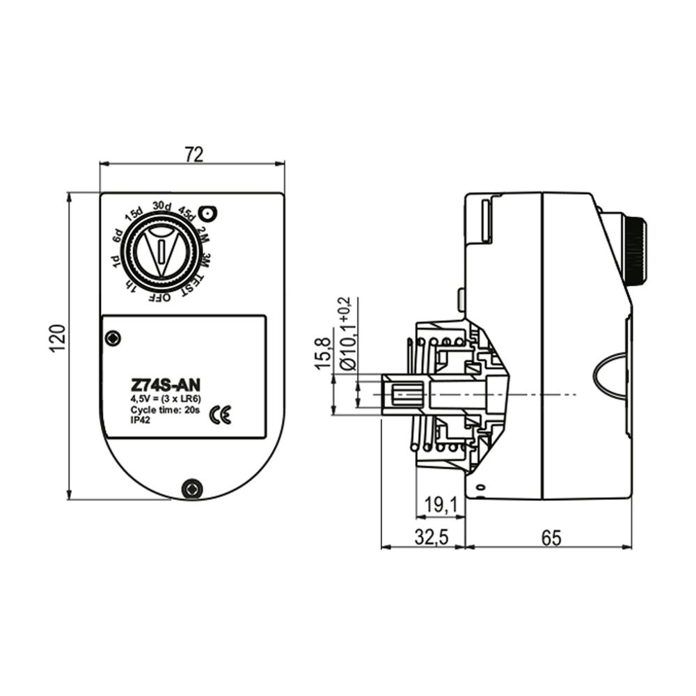 Resideo Rückspülautomatik Z74S-AN Kunststoff 1/2" - 1 1/4"... RESIDEO-Z74S-AN 4019837122423 (Abb. 4)