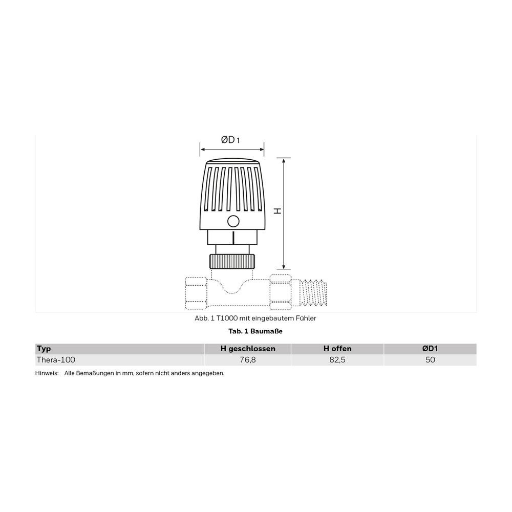 Resideo Thermostat T1000 mit rotem Sparknopf... RESIDEO-T1002B3W0 4029289064196 (Abb. 4)