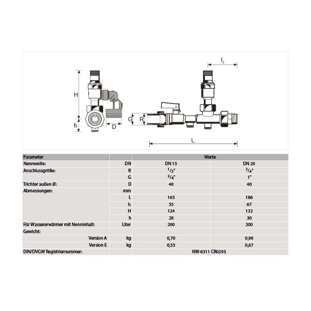 Resideo Sicherheitsgruppe SG150 Messing EA, 1/2", SG150-1/2EA... RESIDEO-SG150-1/2EA 4019837113544 (Abb. 4)