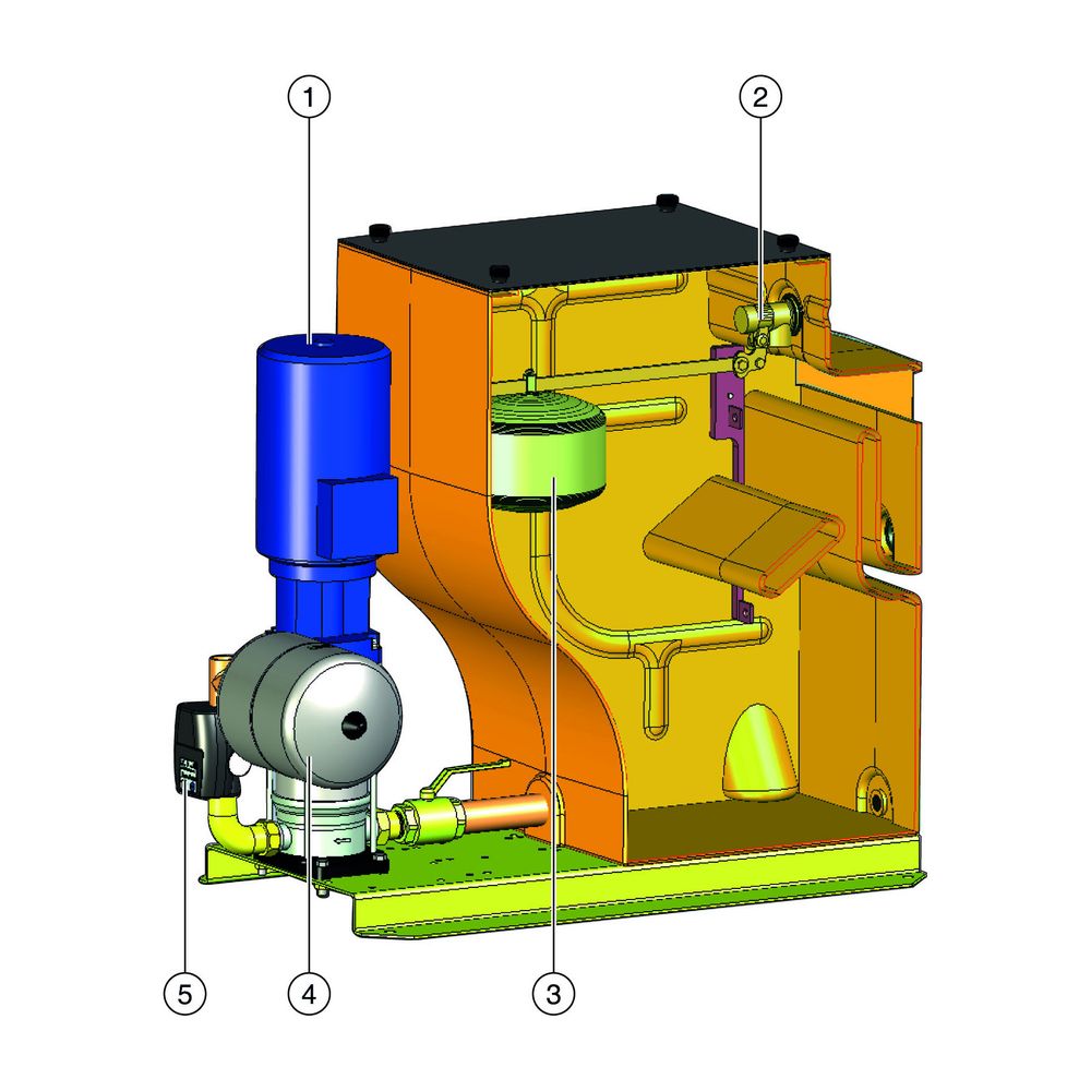 Resideo Sicherheitstrennstation CBU142 mit Einzelpumpenanlage 32A-065... RESIDEO-CBU142-32A-065 4019837156749 (Abb. 5)