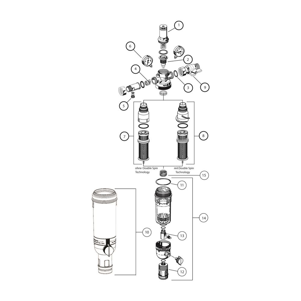 Resideo Hauswasser-Station TOP HS10S rücksp. u. ausspülb. ms AC 1 1/4... RESIDEO-HS10S-11/4AC 4019837039004 (Abb. 5)