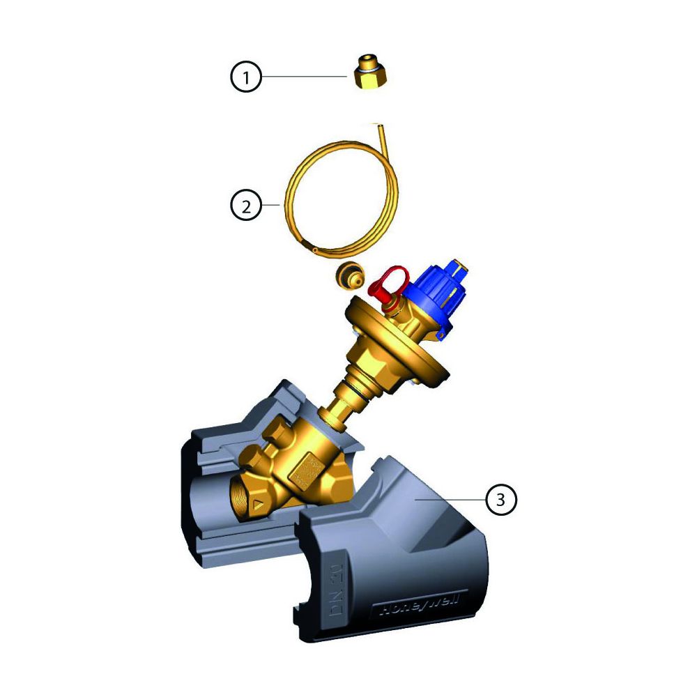 Resideo Diff-dr.R. Kombi-Auto V5001PY2 300...600 mbar DN 15... RESIDEO-V5001PY2015 4029289065902 (Abb. 5)