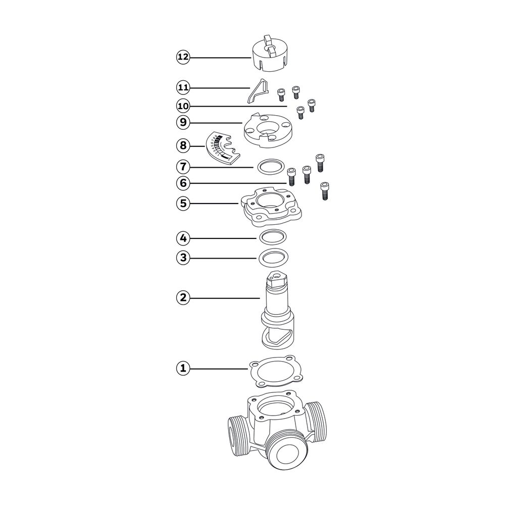 Resideo 3Wege-Universalmischer DRR Rotguss, PN 10 DN 25, Kvs-Wert 10... RESIDEO-DRR25-10 4024627202780 (Abb. 5)