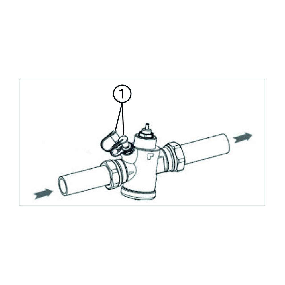 Resideo Druckunabhängiges Regelventil Kombi-PICV, DN 15, PN 16, 10-350l/h, 15-... RESIDEO-V5007TZ20150350 5059087020567 (Abb. 3)