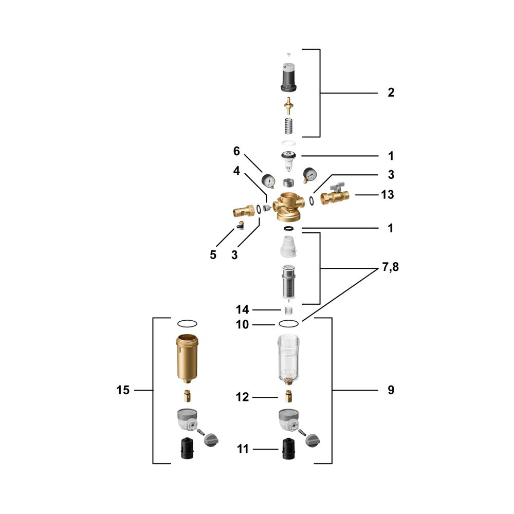 Resideo Hauswasserstation HS10S, 0,1mm, bleifrei, Tülle 1 1/2", ohne Hahn... RESIDEO-HS10S-11/2LFZS 5059087023605 (Abb. 3)