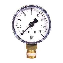 Resideo Manometer M70AF Eingang, 0-16bar, zu Primuscenter DWC... RESIDEO-M70AF-A16 4019837137090 (Abb. 1)