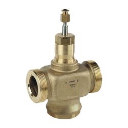 Resideo 2-Wege-Ventil DE, Messing, PN 16, AG, DN 15, Kvs 0,63... RESIDEO-DE15B0.63 5059087014948 (Abb. 1)