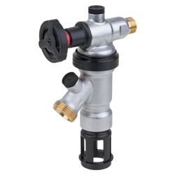 Resideo Systemtrenner BA295D, absperrbar, bleifrei, verchromt, R 1/2"... RESIDEO-BA295D-1/2LFASC 5059087023957 (Abb. 1)